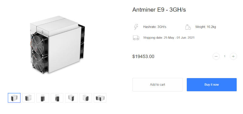 Bitmain Antminer E9